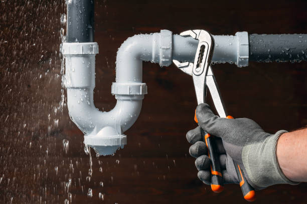 Professional Leak Detection technician working in Newtown, IN